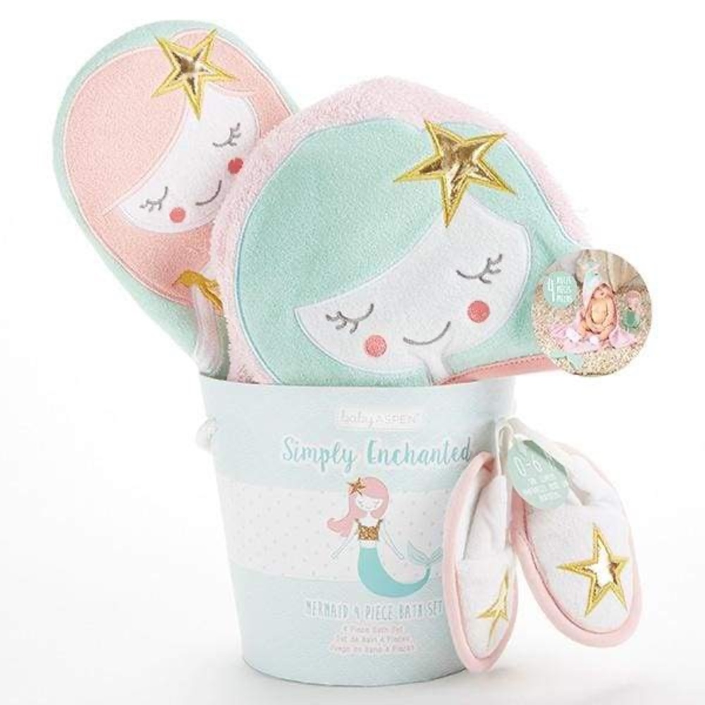 Simply Enchanted Mermaid-Piece Bath Set